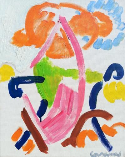 Peinture à l’huile sur toile 24 x 30 cm août 2024 n° 1