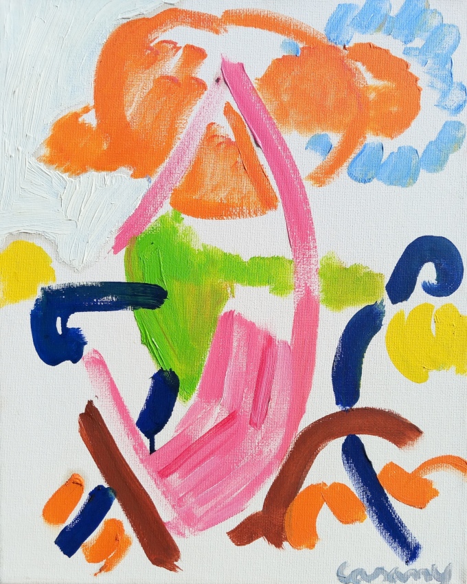 Peinture à l’huile sur toile 24 x 30 cm août 2024 n° 1